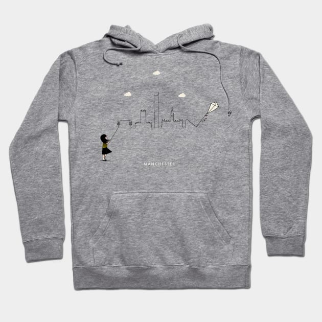 Manchester Skyline Hoodie by Kein Design